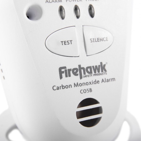 Firehawk Carbon Monoxide Alarm 5 Year Sealed Battery CO5B